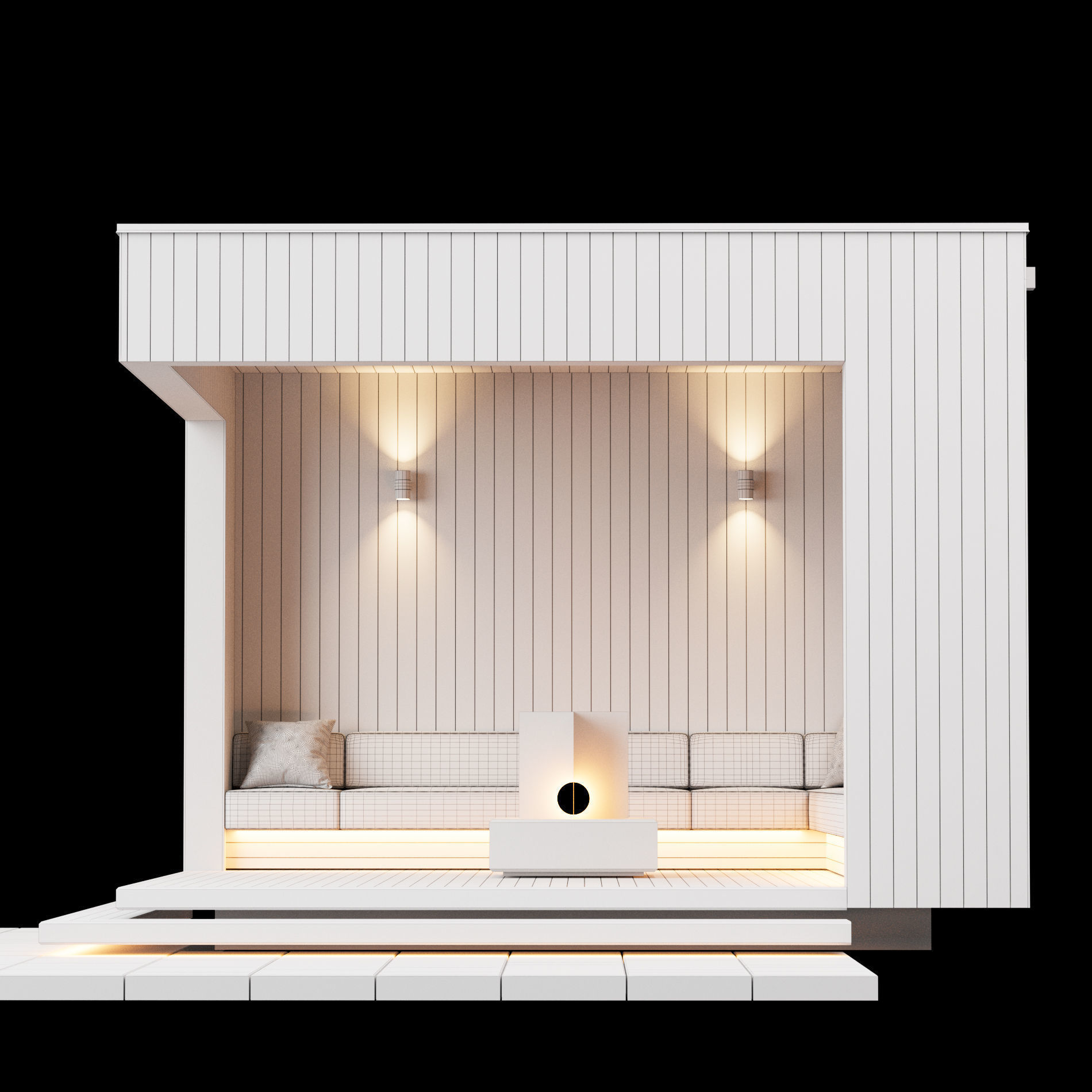 Pergola 1 3D model_4