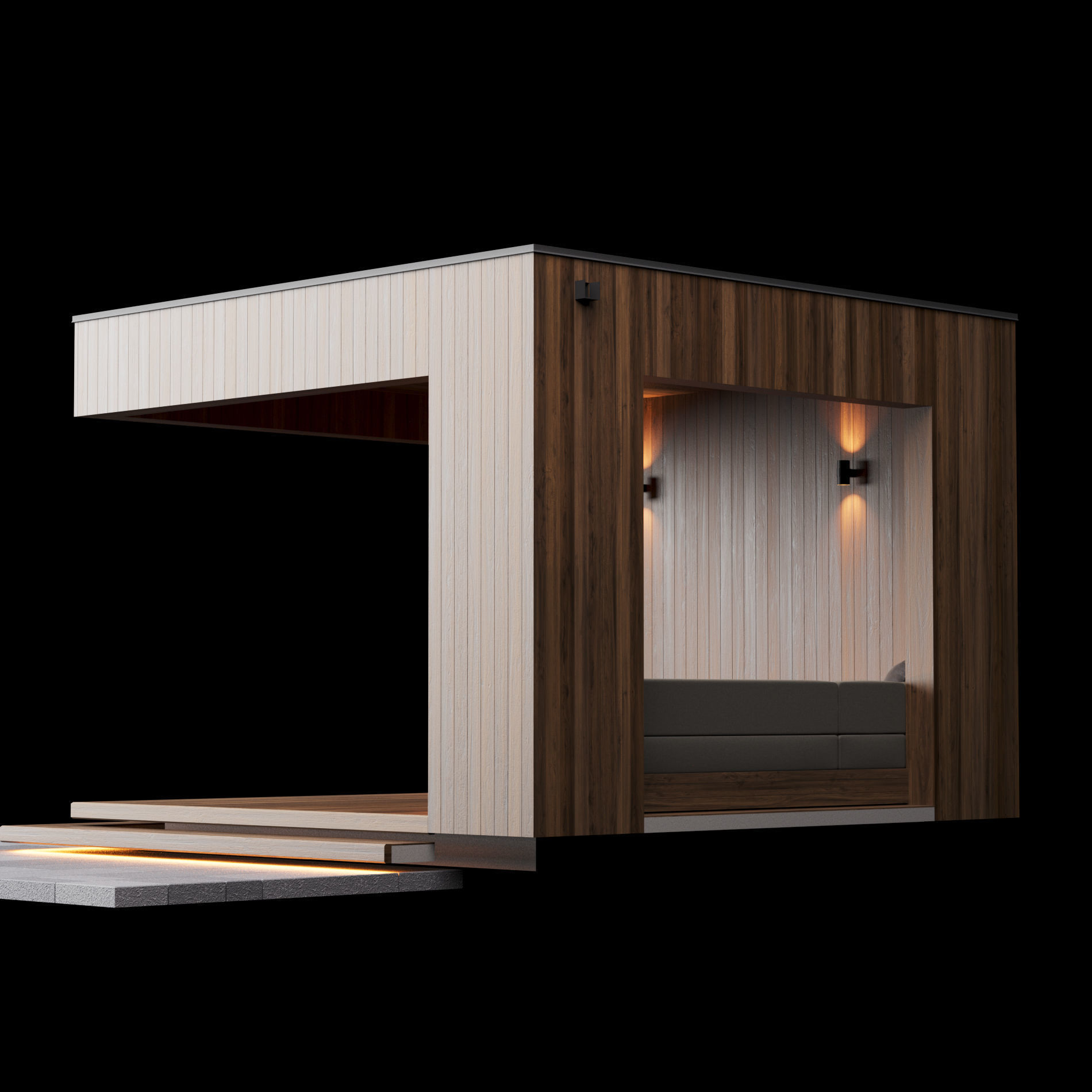 Pergola 1 3D model_9