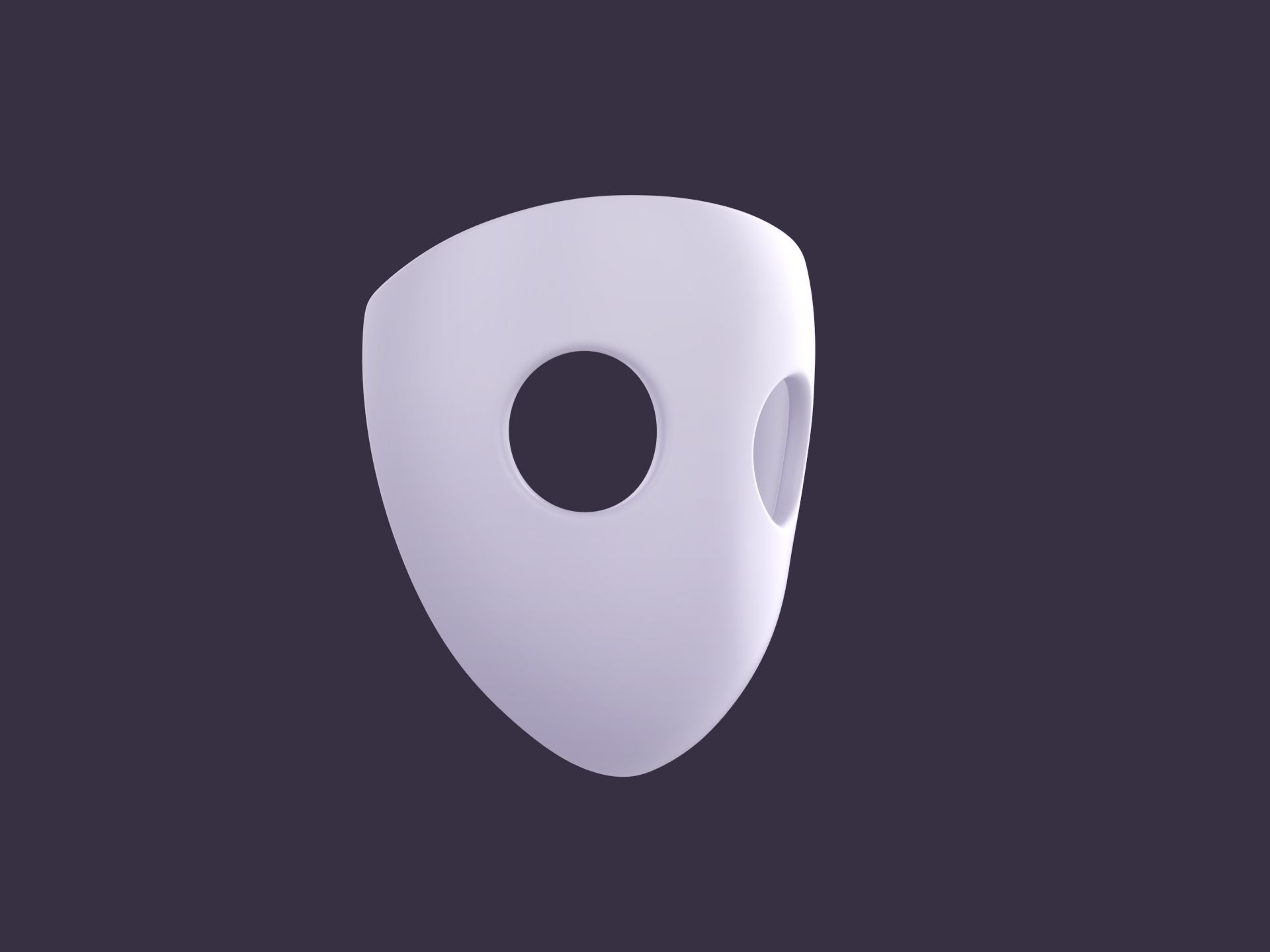 Mask 010 3D print model_2