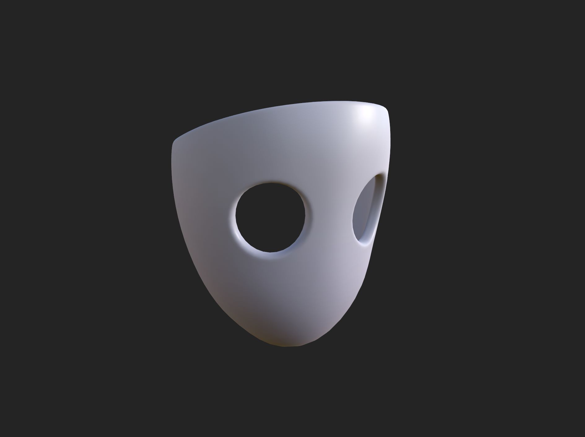 Mask 010 3D print model_11