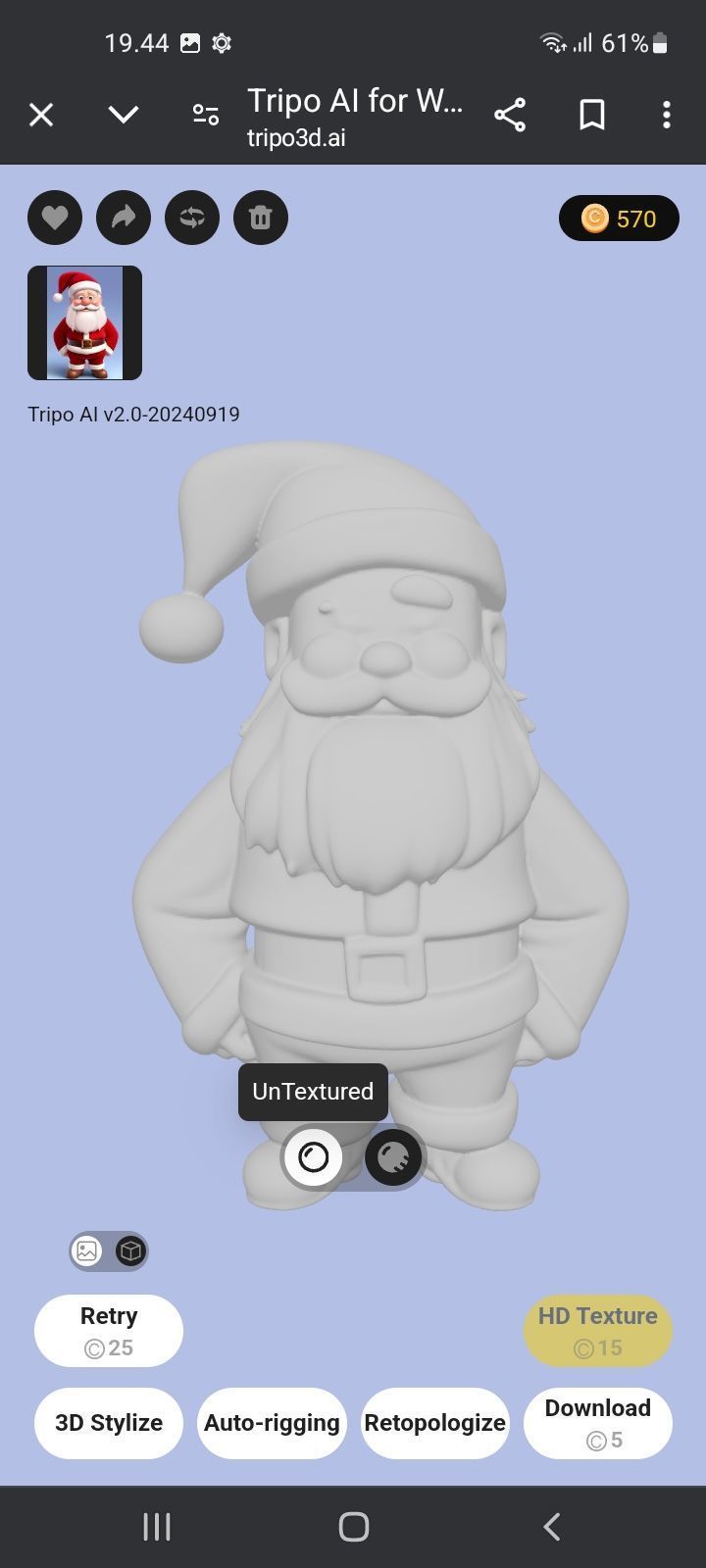 SANTA CLAUSE 3D FIGURE 3D print model_1