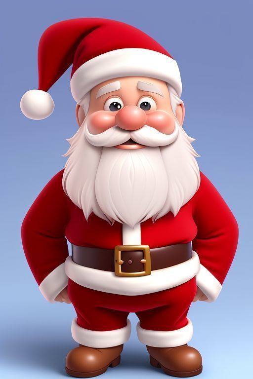 SANTA CLAUSE 3D FIGURE 3D print model_2