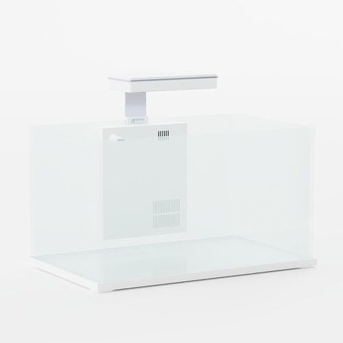 Aquariums collection Low-poly 3D model