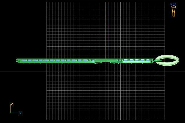 Cross Pendant Diamond Cross Necklace Vintage STL 3DM Printable  3D print model_5