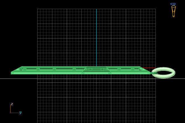 Cross Pendant Diamond Cross Necklace Vintage STL 3DM Printable  3D print model_5