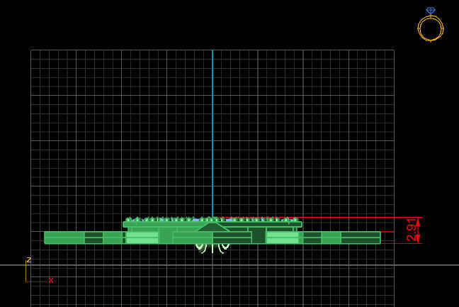 Cross Pendant Diamond Cross Necklace Vintage STL 3DM Printable  3D print model_4