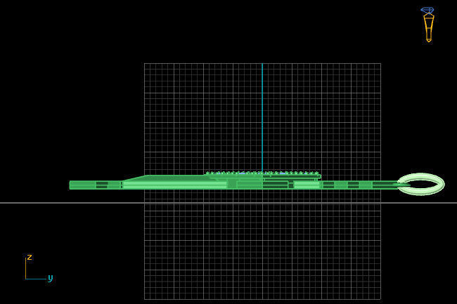 Cross Pendant Diamond Cross Necklace Vintage STL 3DM Printable  3D print model_5