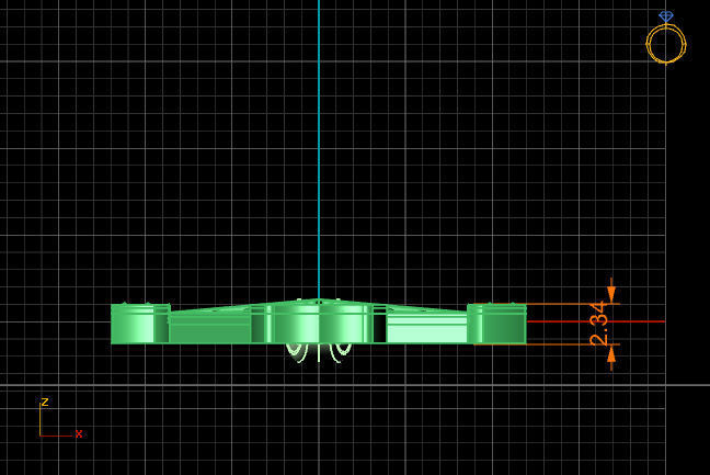 Cross Pendant Diamond Cross Necklace Vintage STL 3DM Printable  3D print model_4