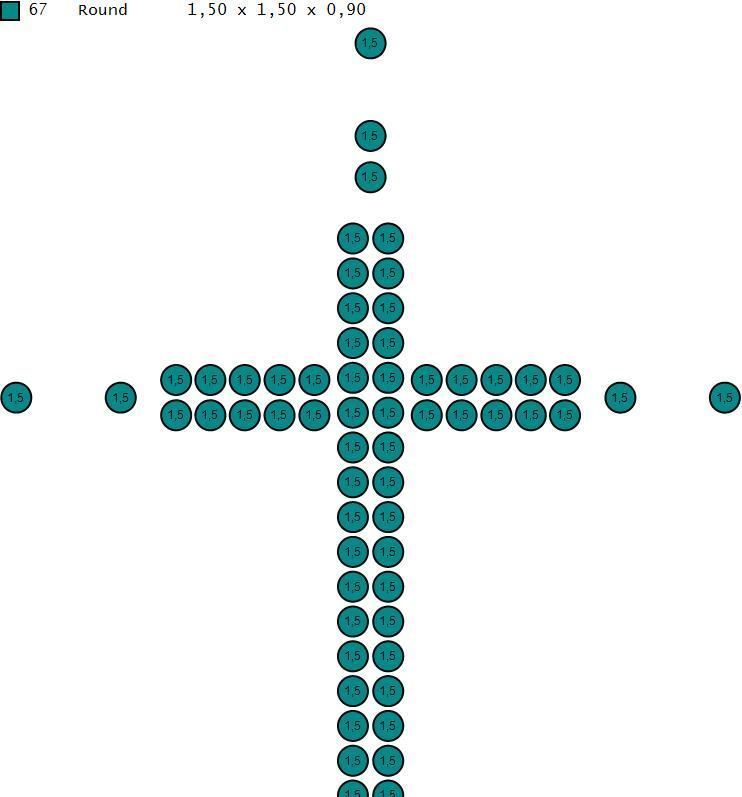 Cross Pendant Diamond Cross Necklace Vintage STL 3DM Printable  3D print model_6