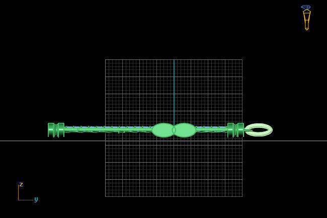 Cross Pendant Diamond Cross Necklace Vintage STL 3DM Printable  3D print model_5