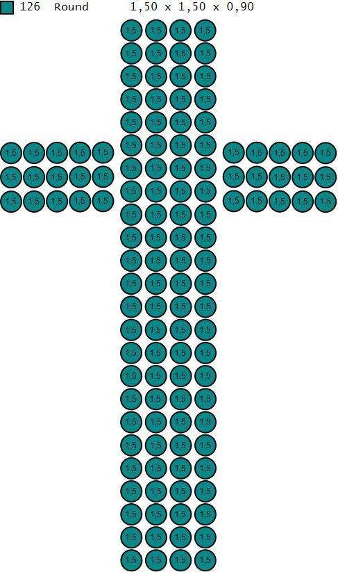 Cross Pendant Diamond Cross Necklace Vintage STL 3DM Printable  3D print model_6