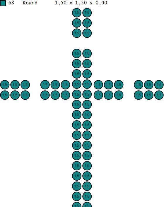 Cross Pendant Diamond Cross Necklace Vintage STL 3DM Printable  3D print model_6