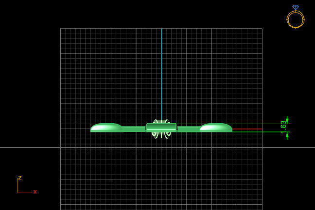 Cross Pendant Diamond Cross Necklace Vintage STL 3DM Printable  3D print model_4