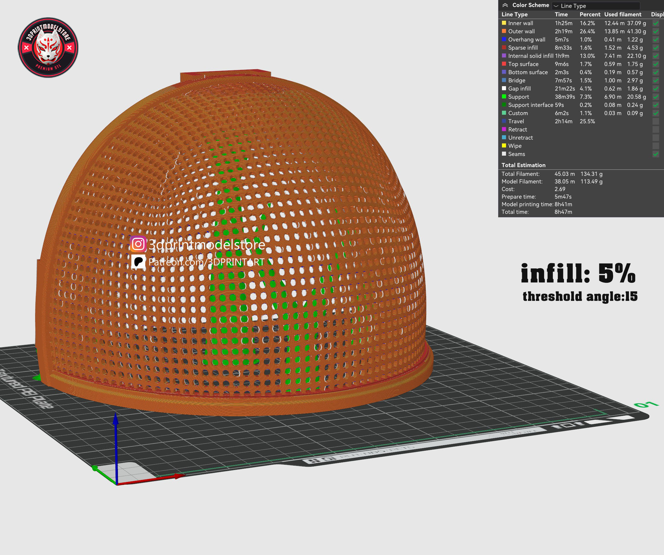 Squid Game Solider Cosplay Mask - Squidgame Mask 3D print model_9