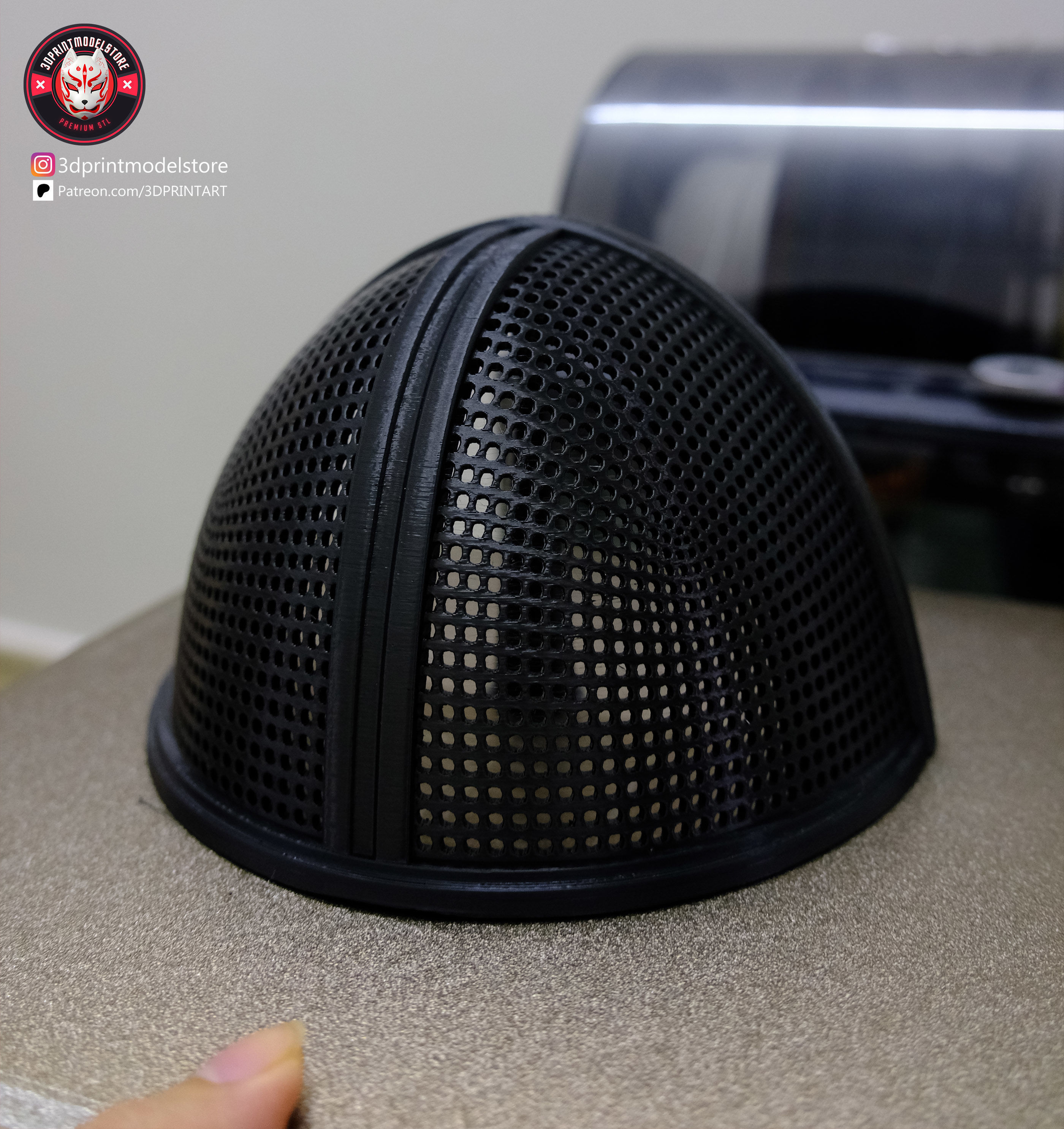 Squid Game Solider Cosplay Mask - Squidgame Mask 3D print model_12