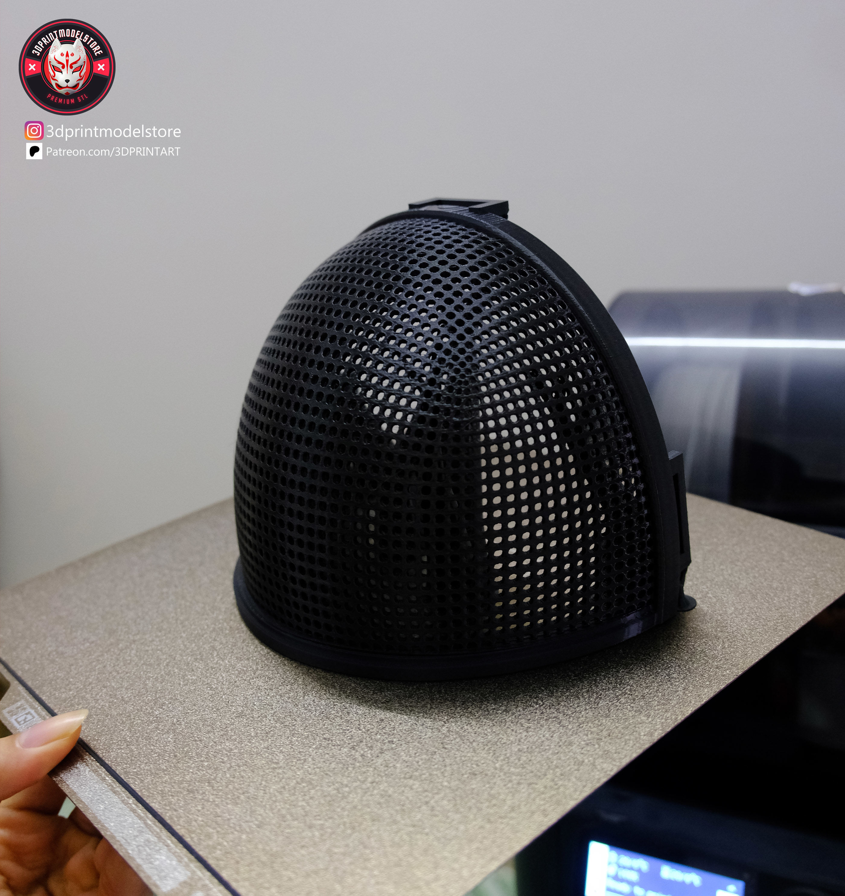 Squid Game Solider Cosplay Mask - Squidgame Mask 3D print model_11