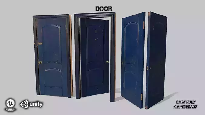 Door blue 05