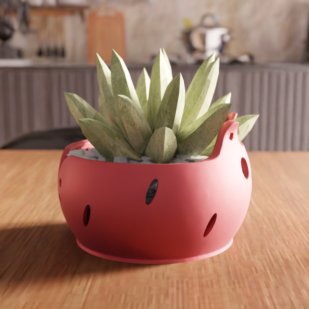 Cute Cat Bowl STL File - 180 3D print model_7