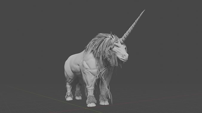 Unicorn HP 3D model
