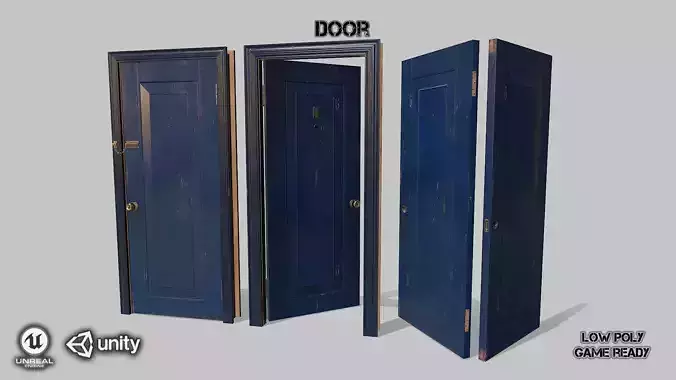 Door blue 06