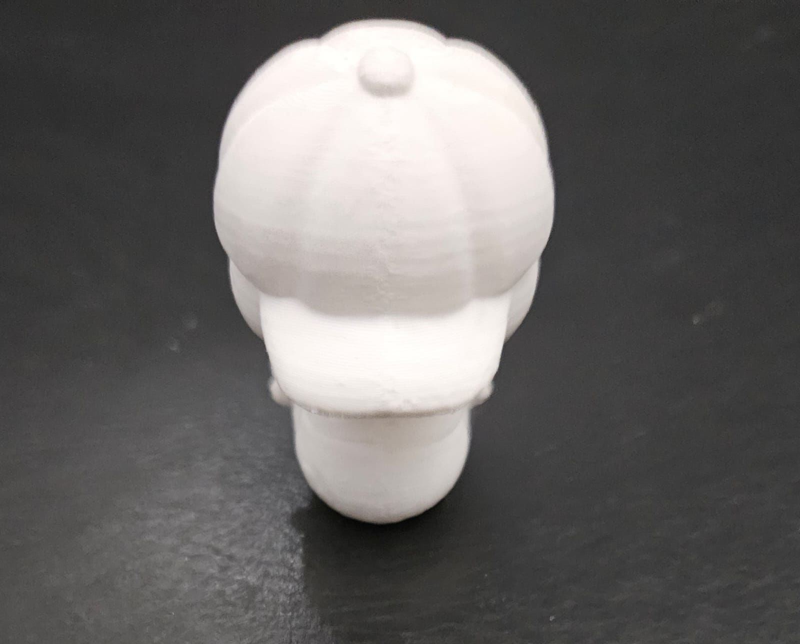 Frog with a Cap 3D print model_7