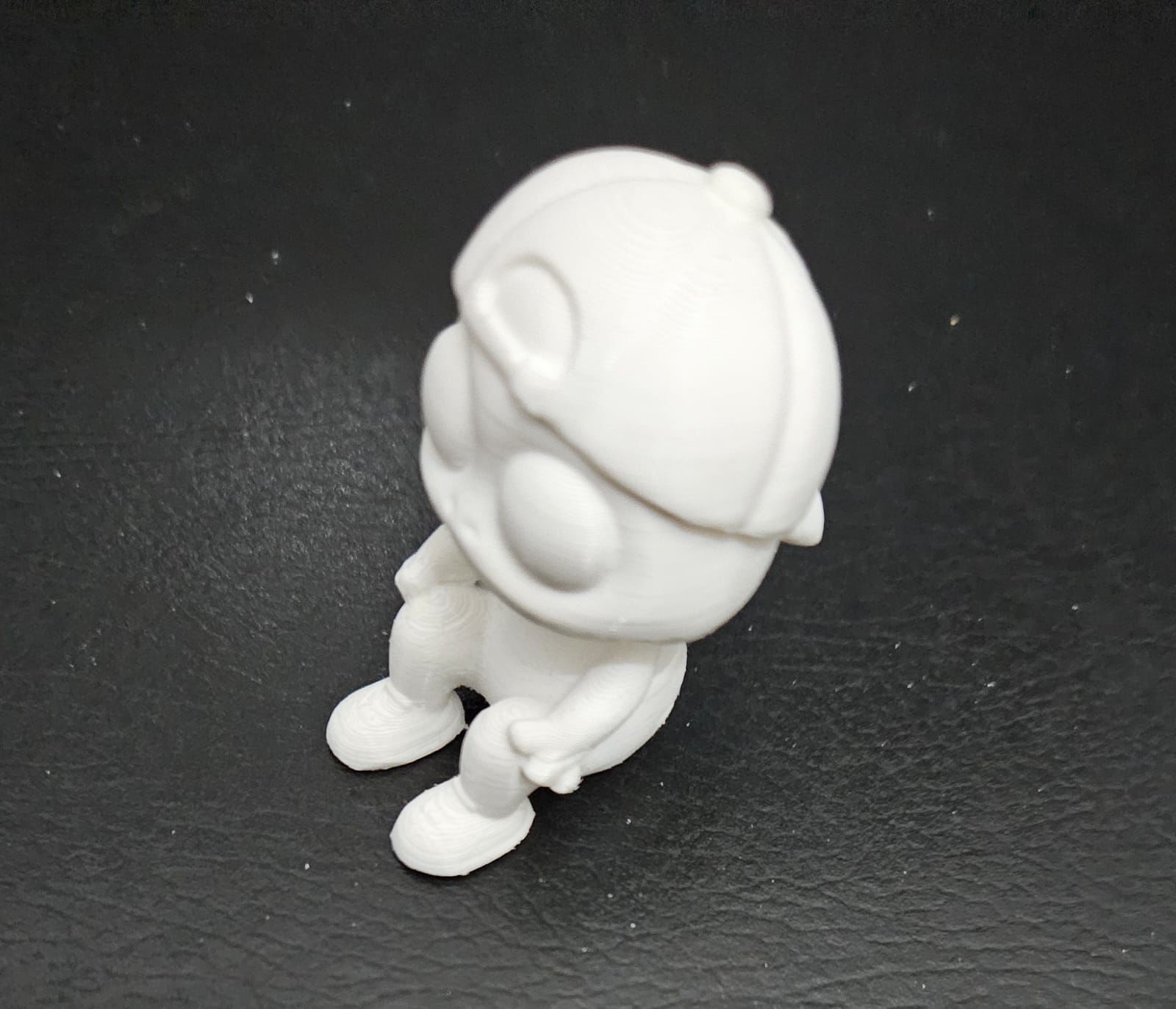 Frog with a Cap 3D print model_5