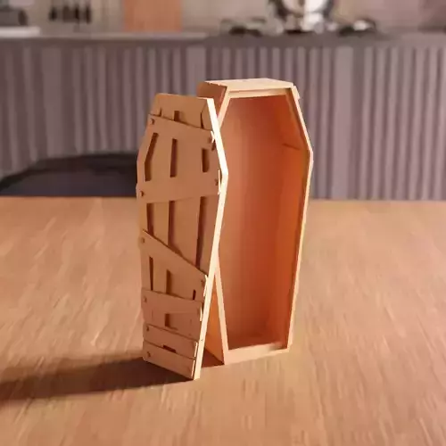 Coffin Box STL File - 179