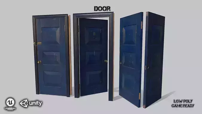 Door blue 07
