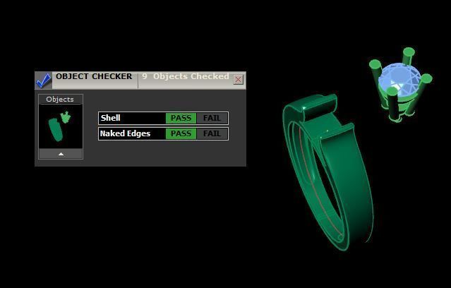 Solitair ring for daimond 3D print model_25