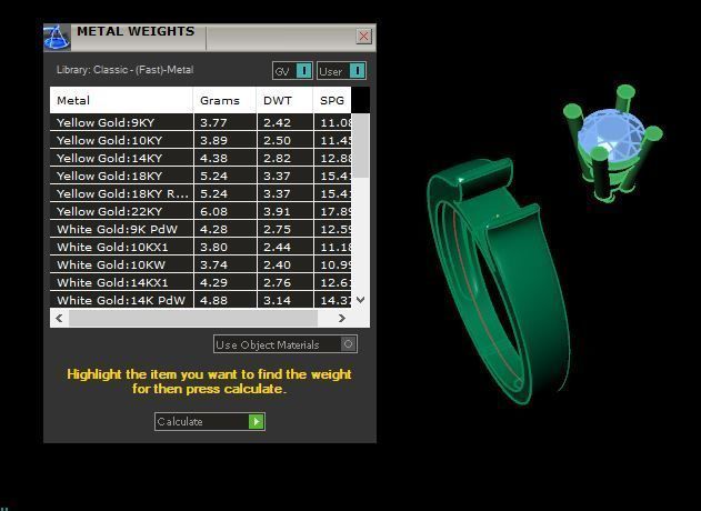 Solitair ring for daimond 3D print model_24