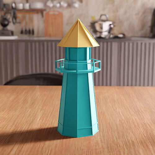 Lighthouse STL File - 176 3D print model