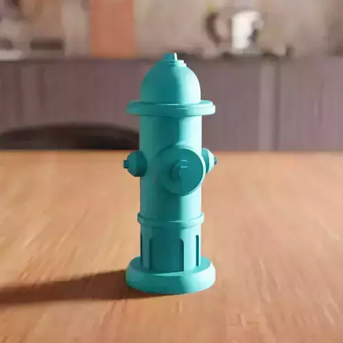 Fire Hydrant STL File - 175