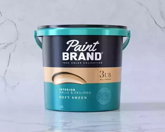 Paint Plastic Can 