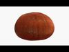 Decorative pumpkin mesdium-size Low-poly 3D model_1