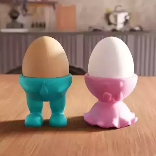 Egg Stand STL File - 171