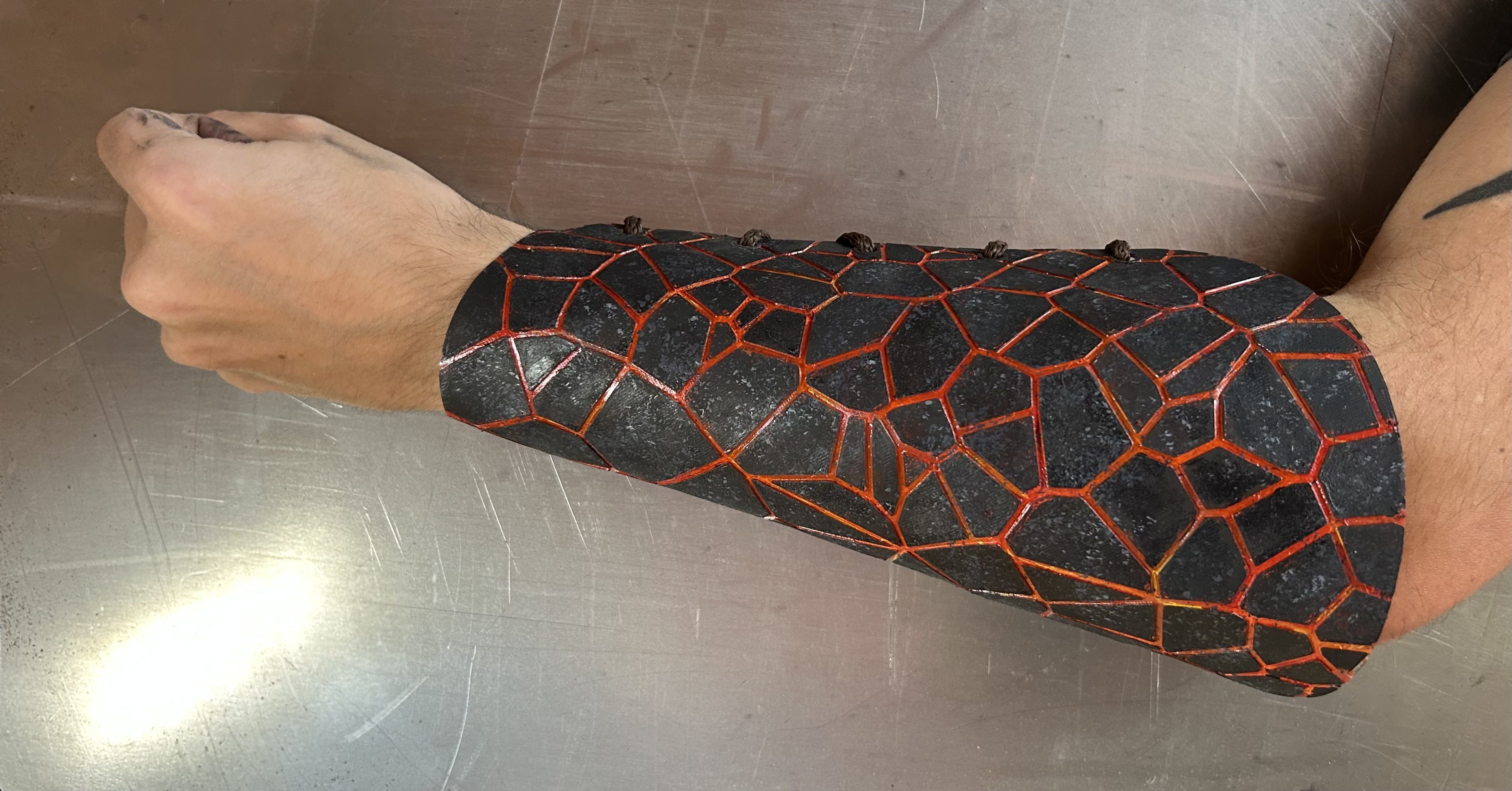 Lava Bracer 3D print model_2