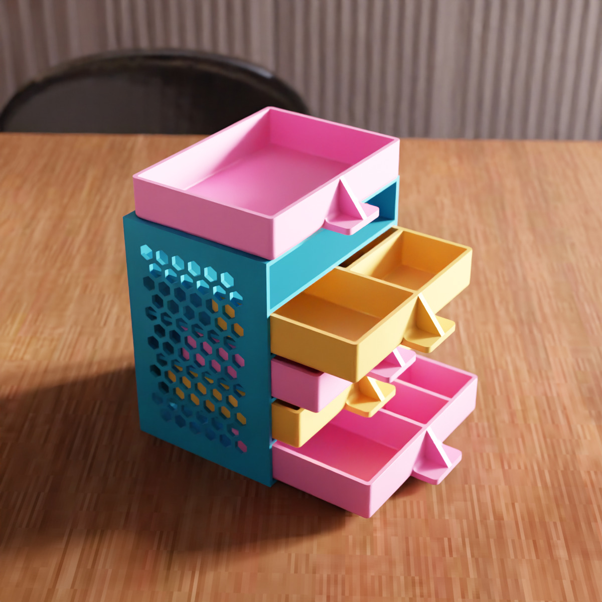 Drawer and 5 Tool Box STL File - 169 3D print model_7