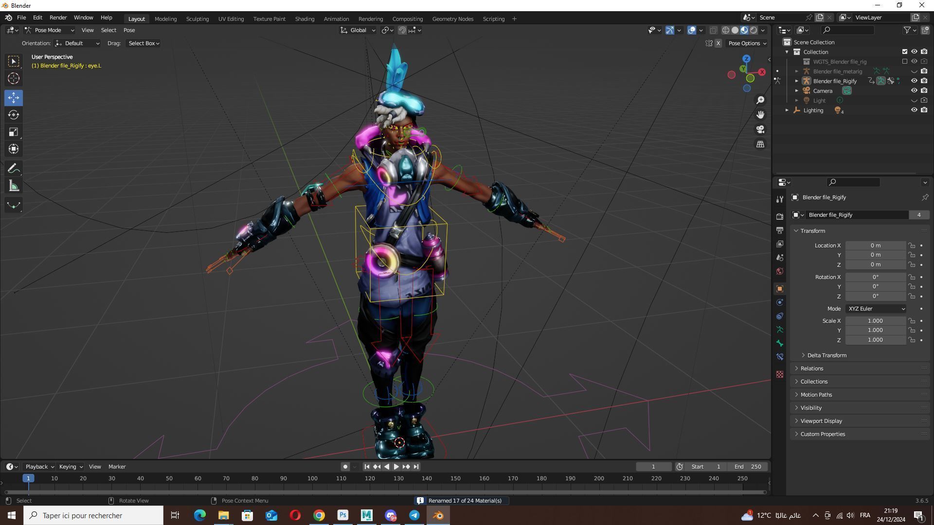 ChromaCrash Ekko - League of Legends Low-poly 3D model_14