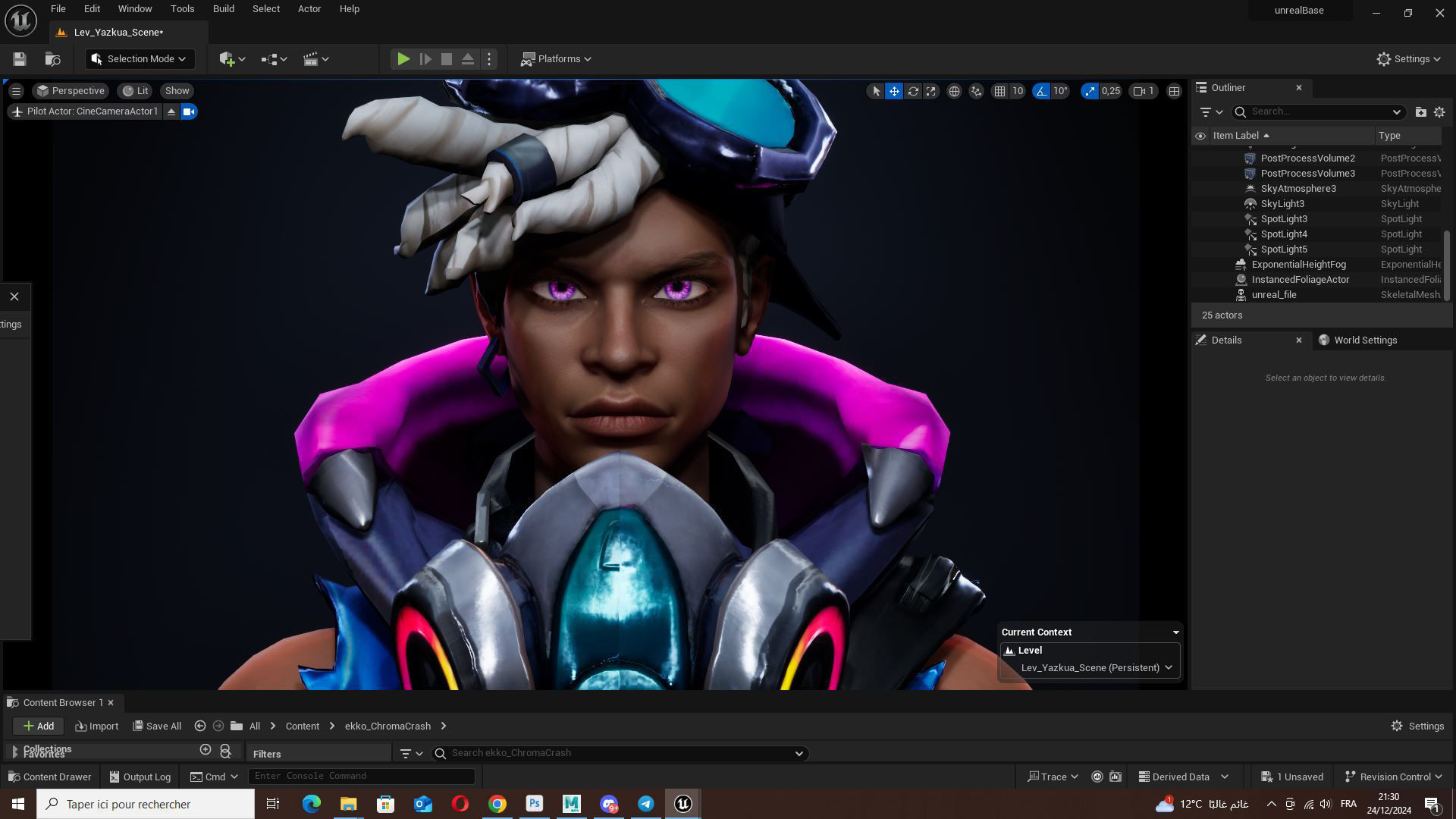 ChromaCrash Ekko - League of Legends Low-poly 3D model_19