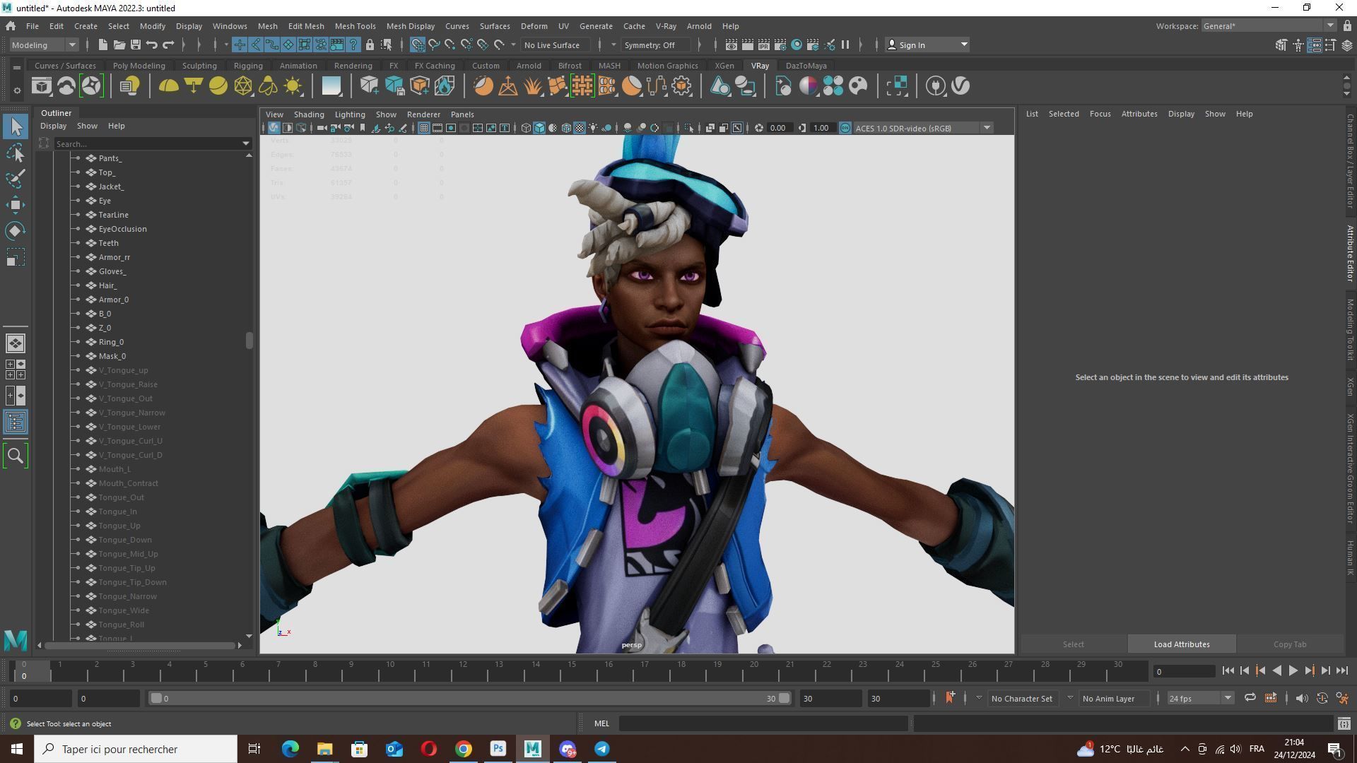 ChromaCrash Ekko - League of Legends Low-poly 3D model_13