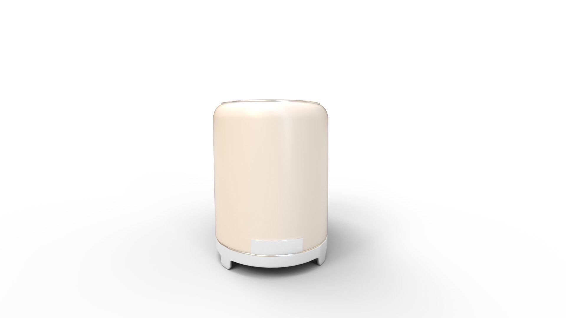 Smeg Toaster 2 Slice Cream 3D model_6