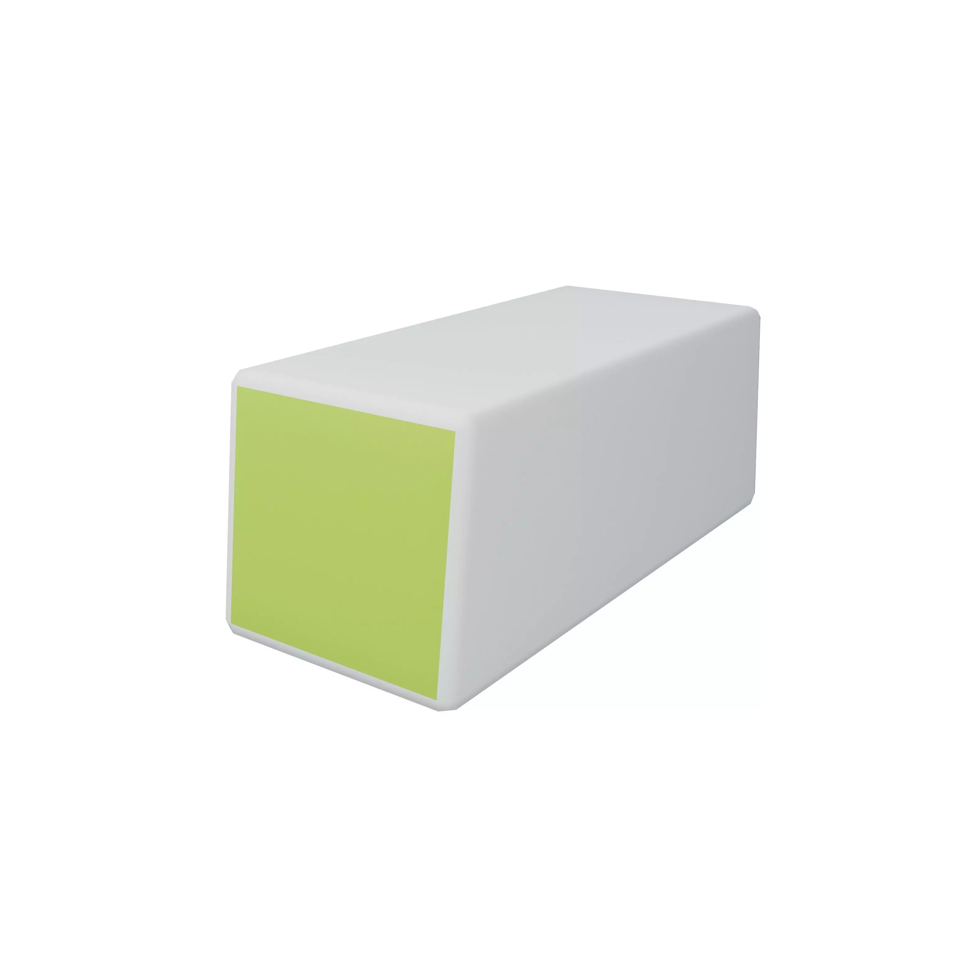 Rectangle Gummy Candy V1 002 Low-poly 3D model_0