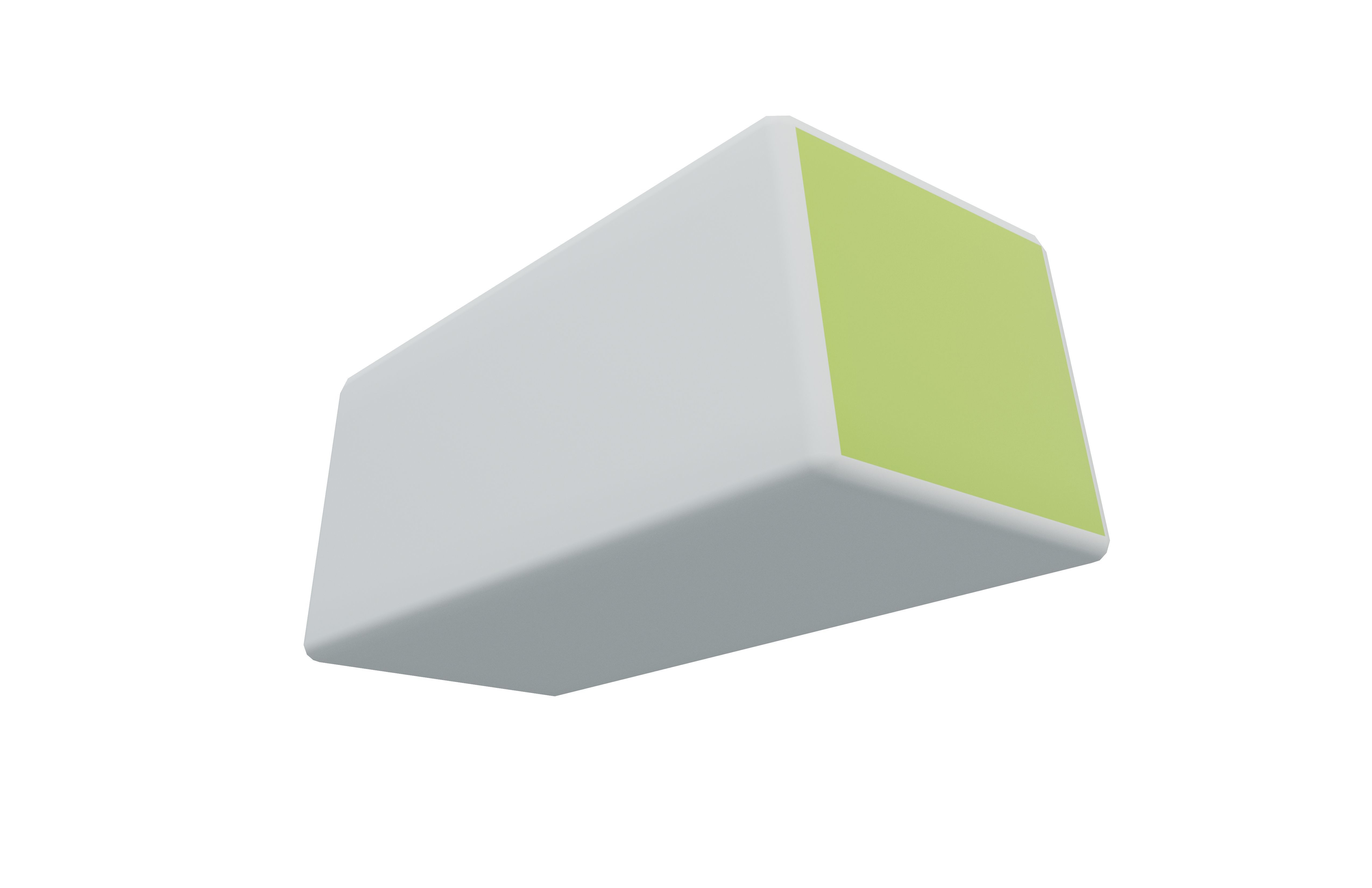 Rectangle Gummy Candy V1 002 Low-poly 3D model_3