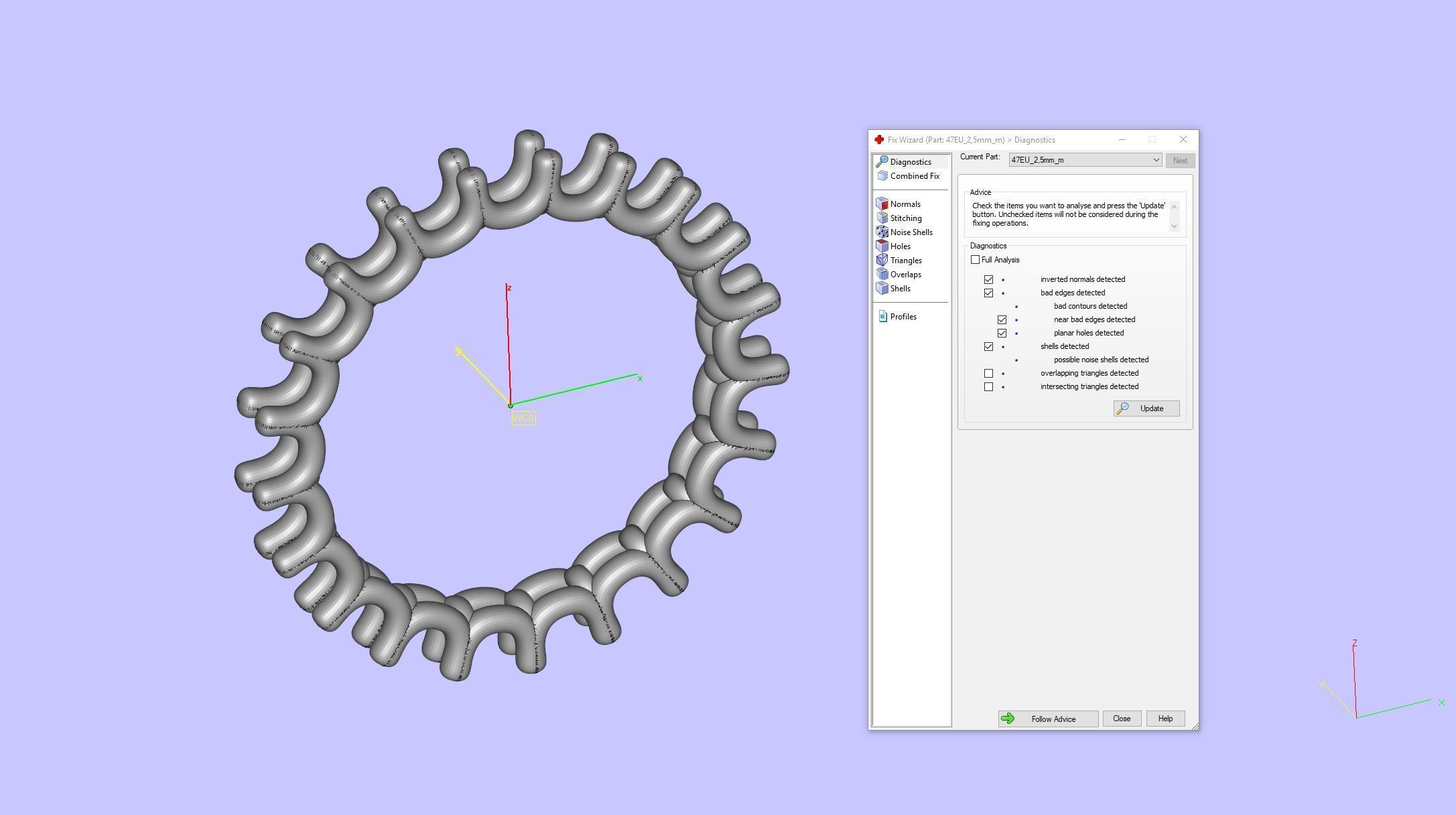 Round Diamond U-Prong Set Eternity Wedding Band 3D print model_1