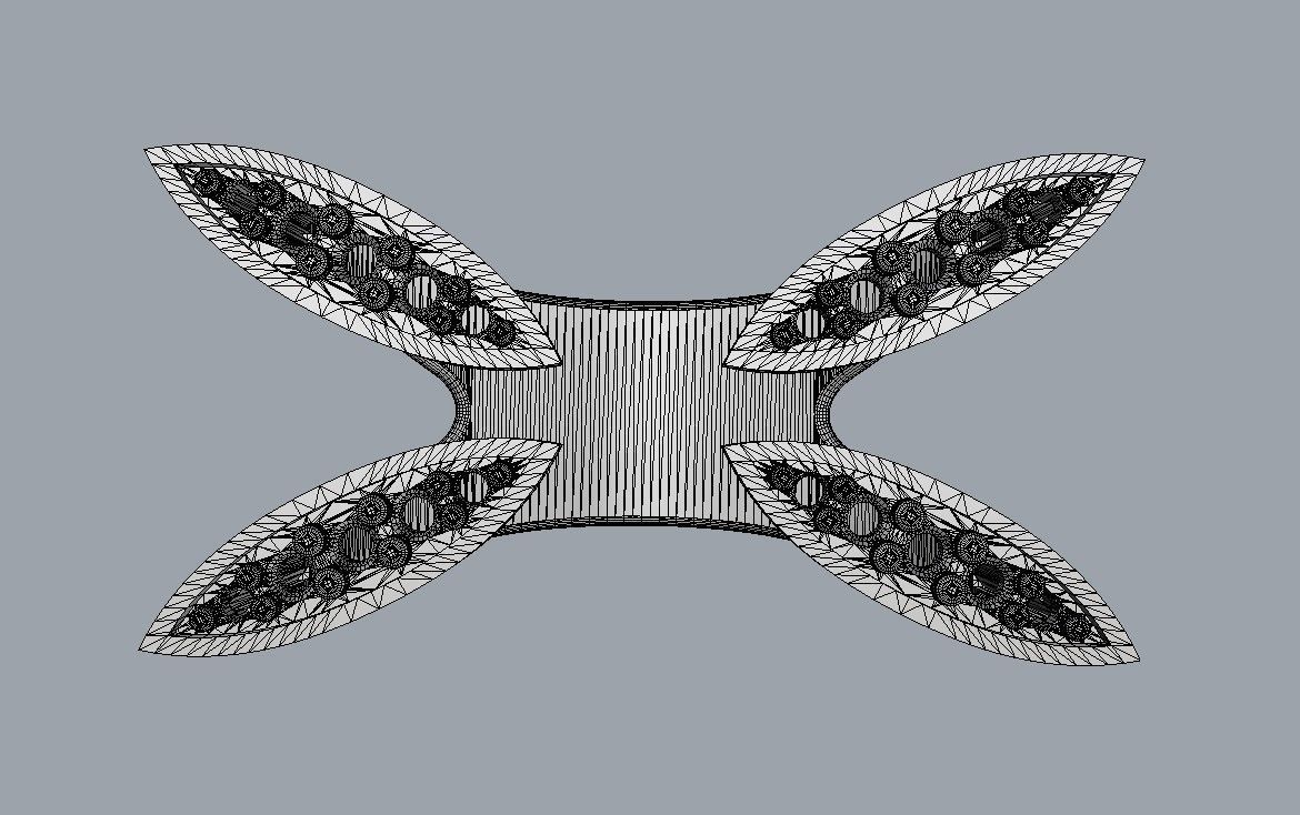 Diamond Open Ring 3D print model_25