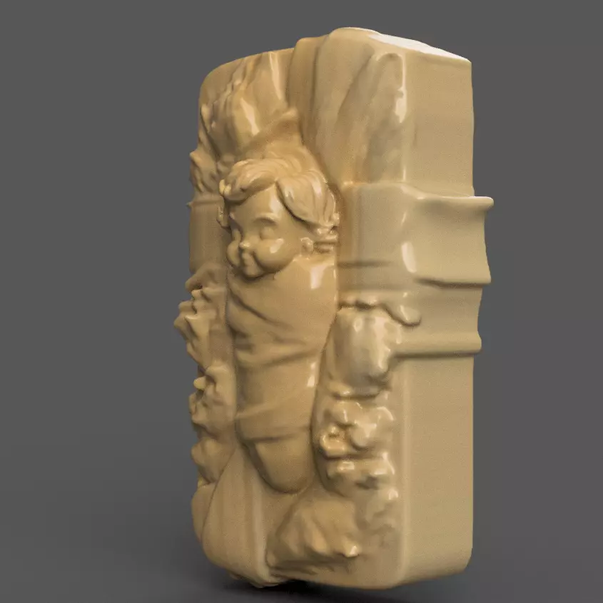 Baby Jesus 3D Figurine Perfect for Nativity Scene Decor 3D print model_0