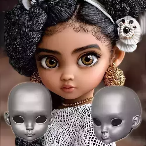 Amanda - Head  3DHead  HeadArt  Headspace nCreativeHead