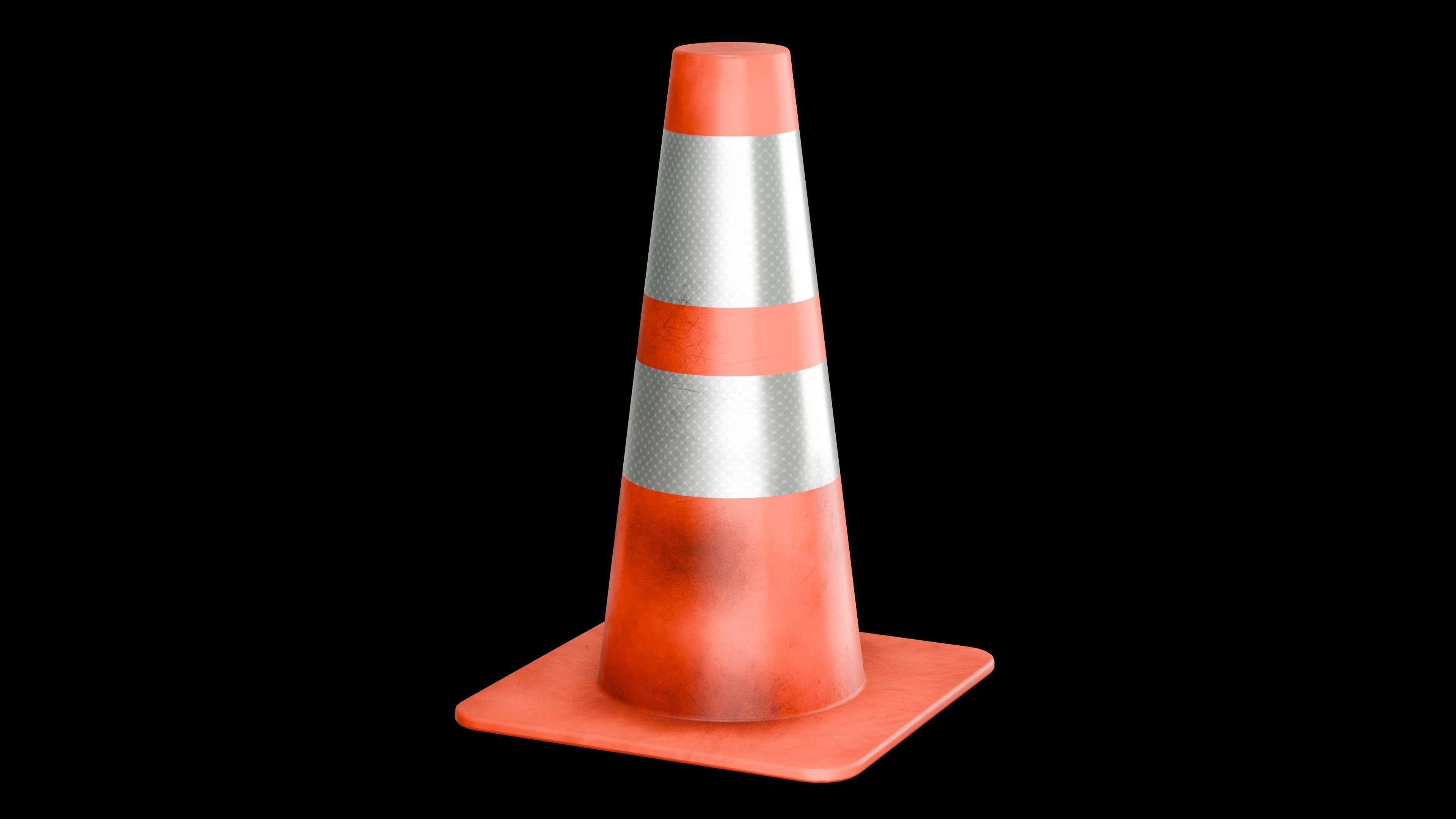 Traffic Cone - Free Project Files Free 3D model_13