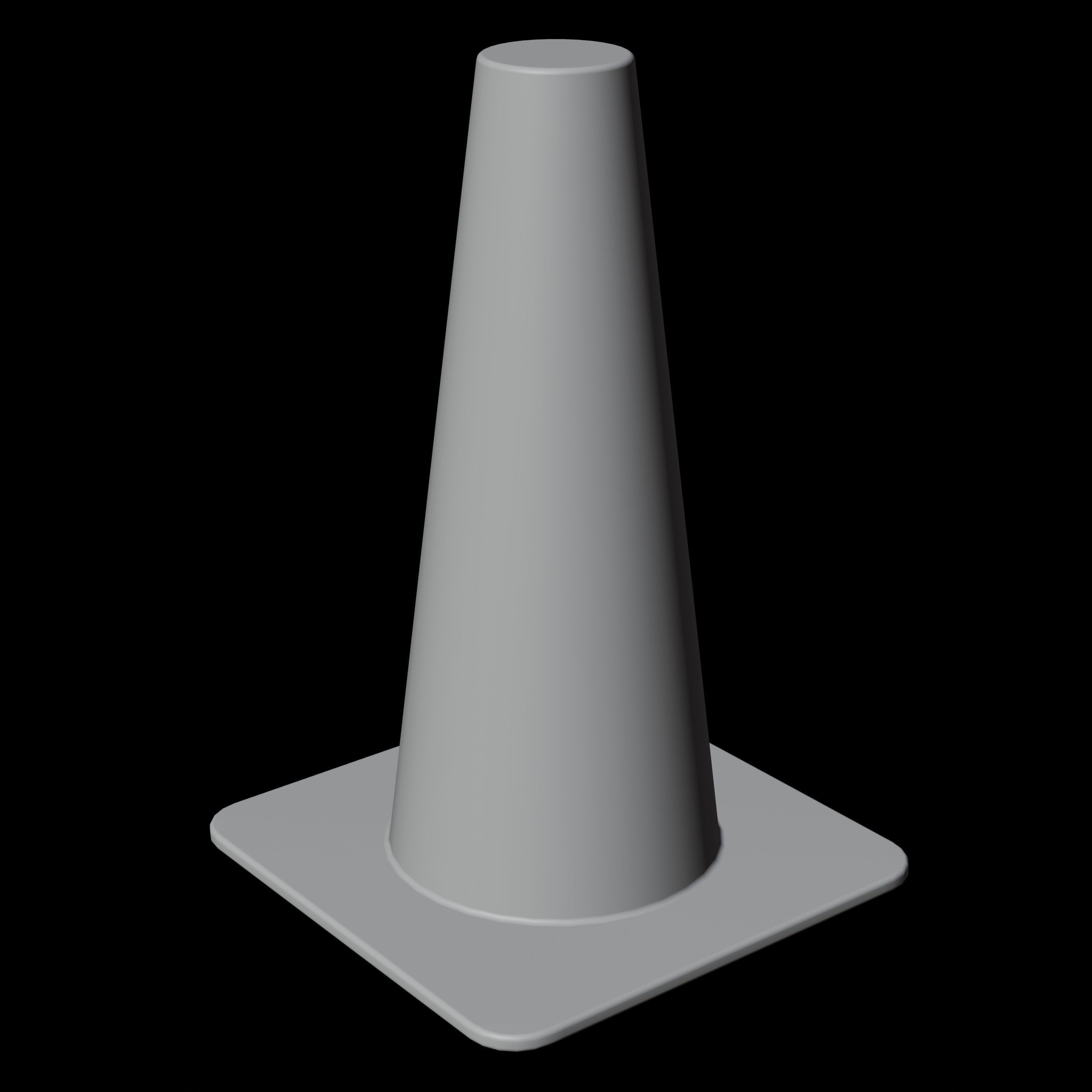 Traffic Cone - Free Project Files Free 3D model_23
