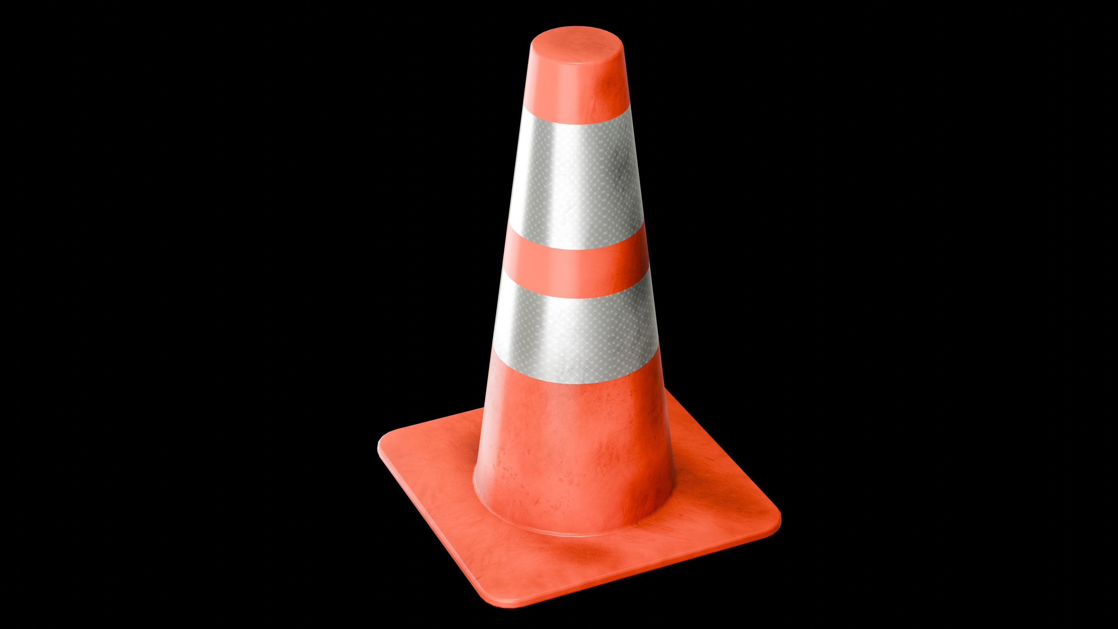 Traffic Cone - Free Project Files Free 3D model_15
